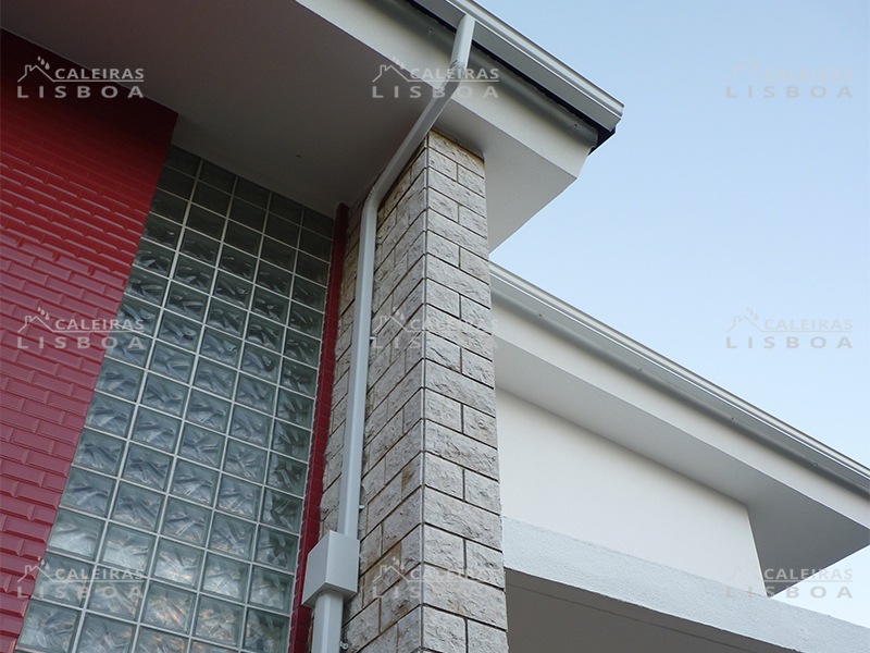 Caleira em Aluminio Lacado